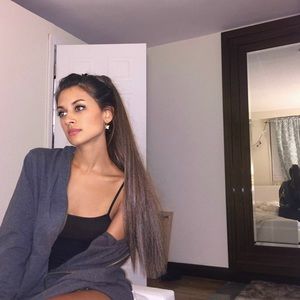 Insert Name Here MIYA Ponytail in Espresso 24”